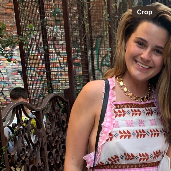 Chloe gold chain choker necklace - Picture 4 of 6